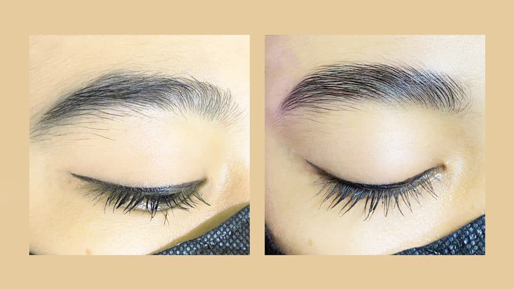 Before After Brow Bomber